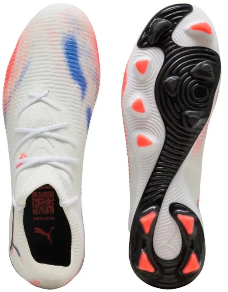 PUMA Future 8 Match FG/AG Voetbalschoenen 47 - Wit
