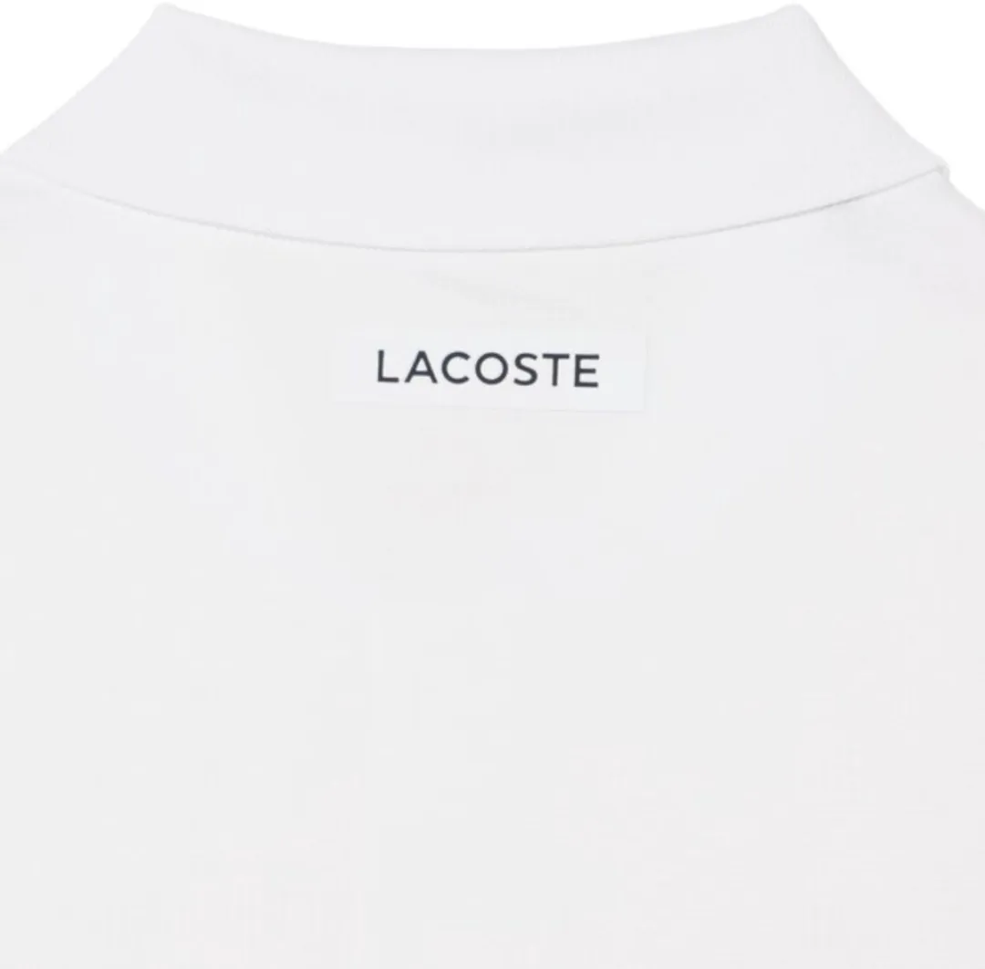 Lacoste Polo Tennis Daniil Medvedev Heren L - Wit
