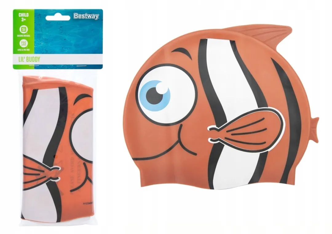 Bestway Zwemmuts Kind Oranje Visje