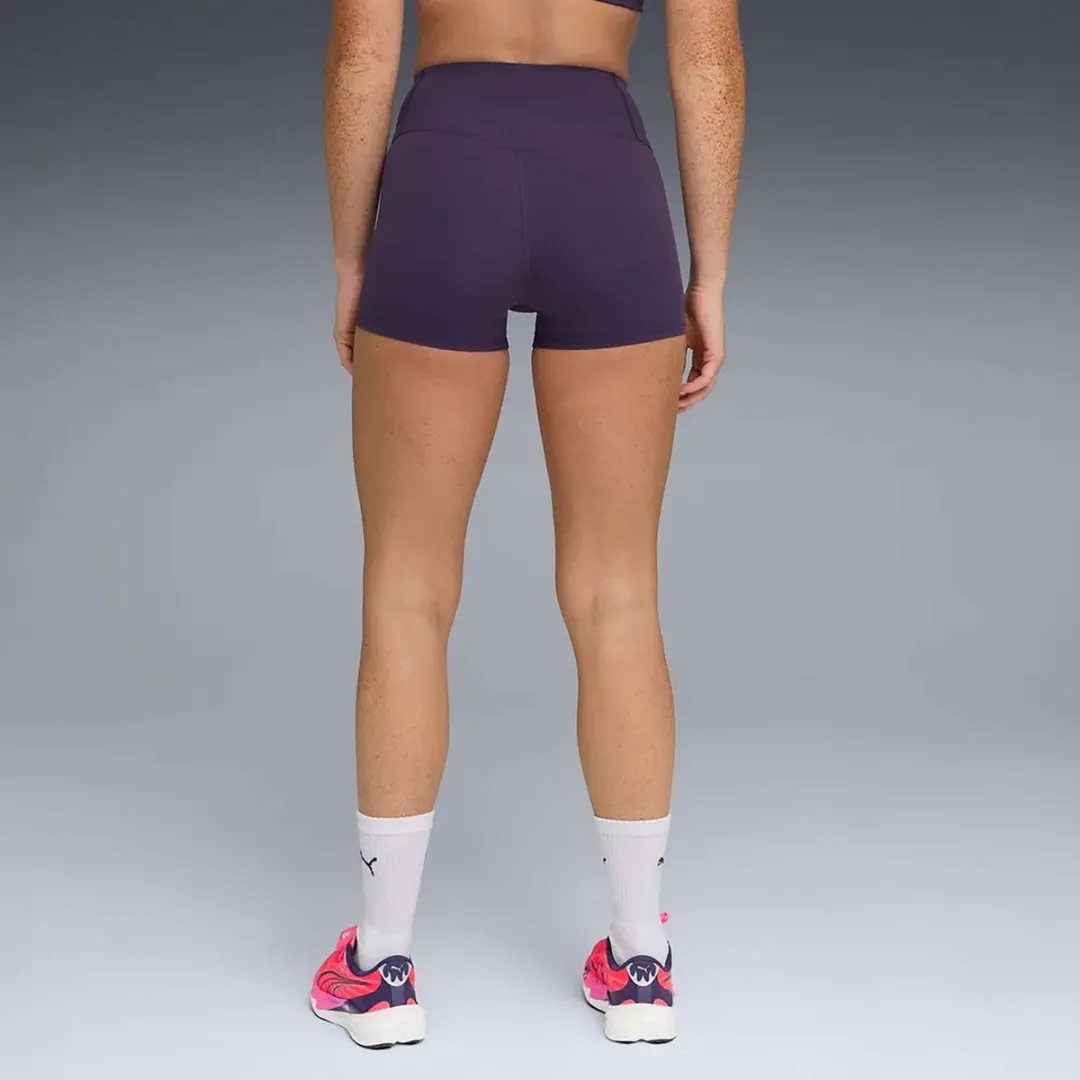 PUMA Hyrox ShapeluXe 3" Shorts 528163-64 - S - Paars