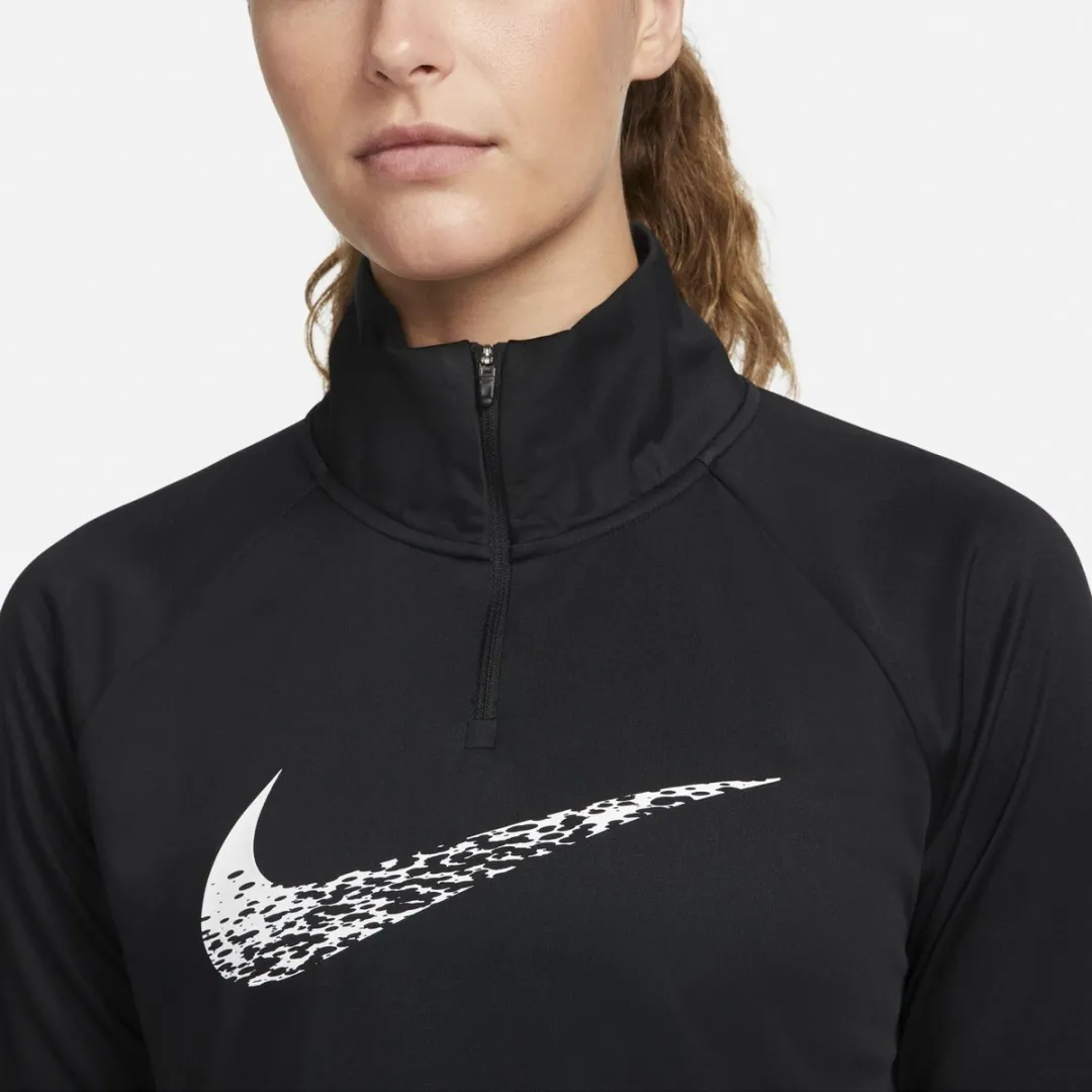 Nike Dri-FIT Swoosh Run Half-zip Top - Vrouwen S