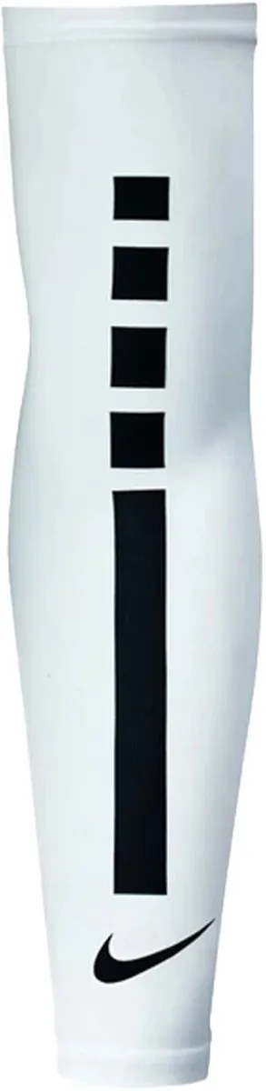 Nike Elite UV Armwarmers S/M - Wit/Zwart