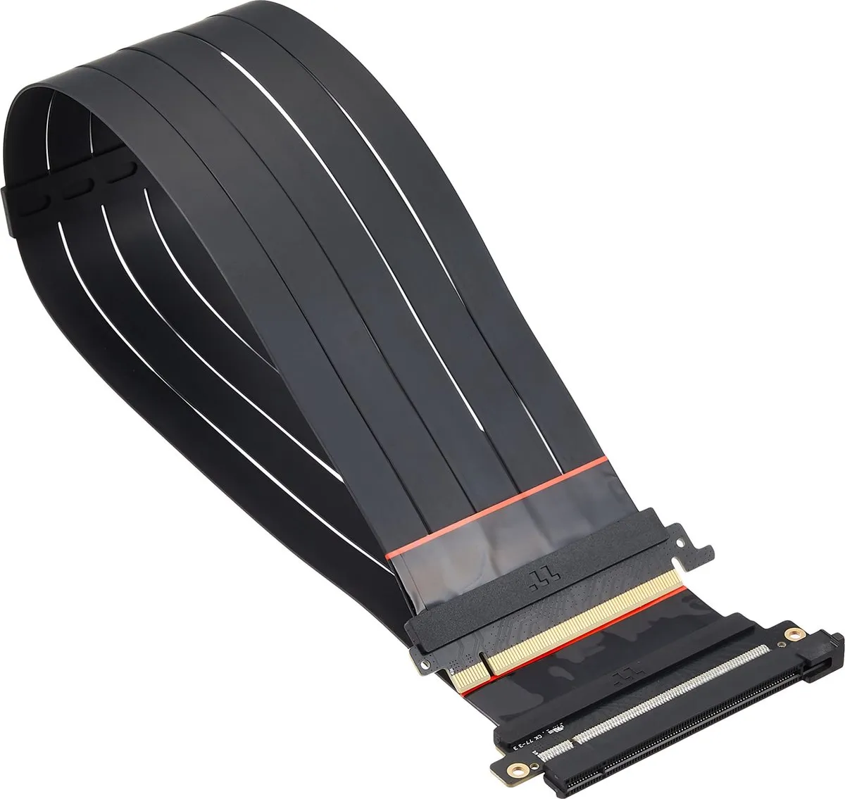 Thermaltake PCIe 4.0 Riser-kabel AC-059-CO1OTN-C1 - 0,60m - Zwart