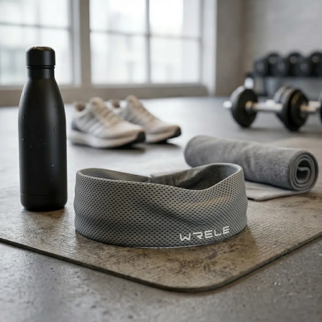 NUVEX Sport Hoofdband Grijs - Elastisch