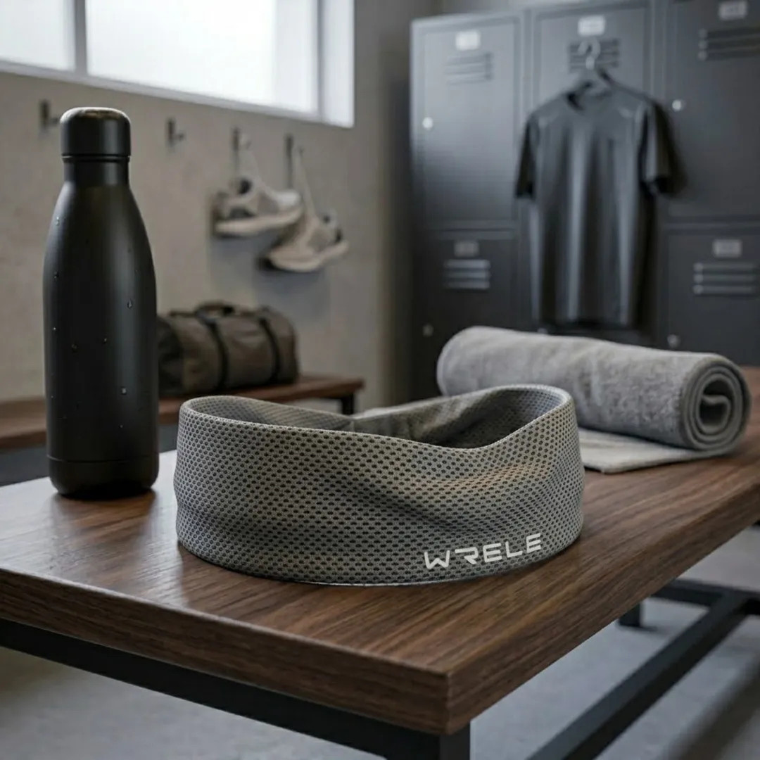 NUVEX Sport Hoofdband Grijs - Elastisch