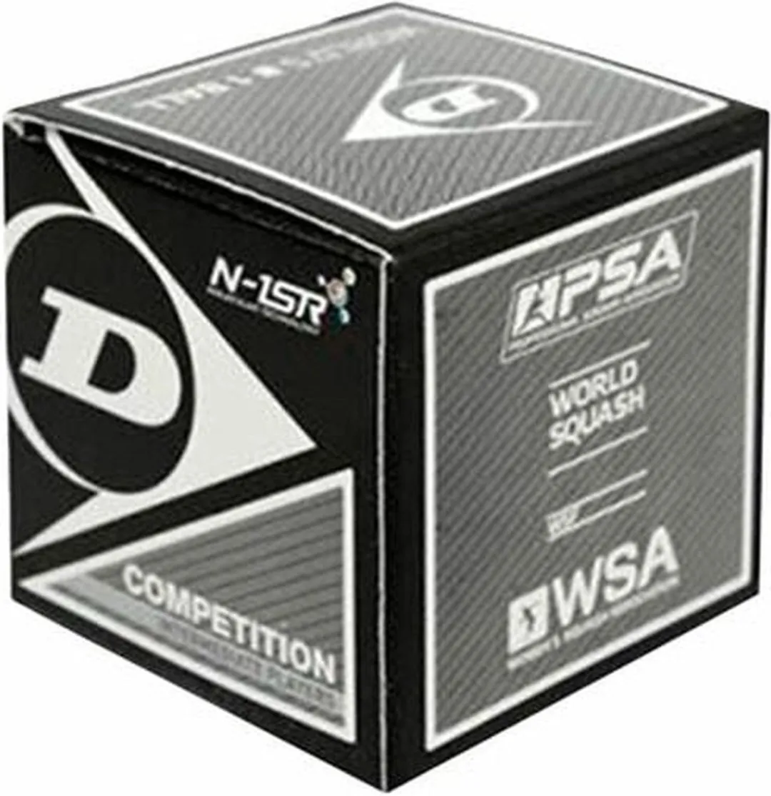 Dunlop Competition Squashballen - 3 Stuks - Zwart