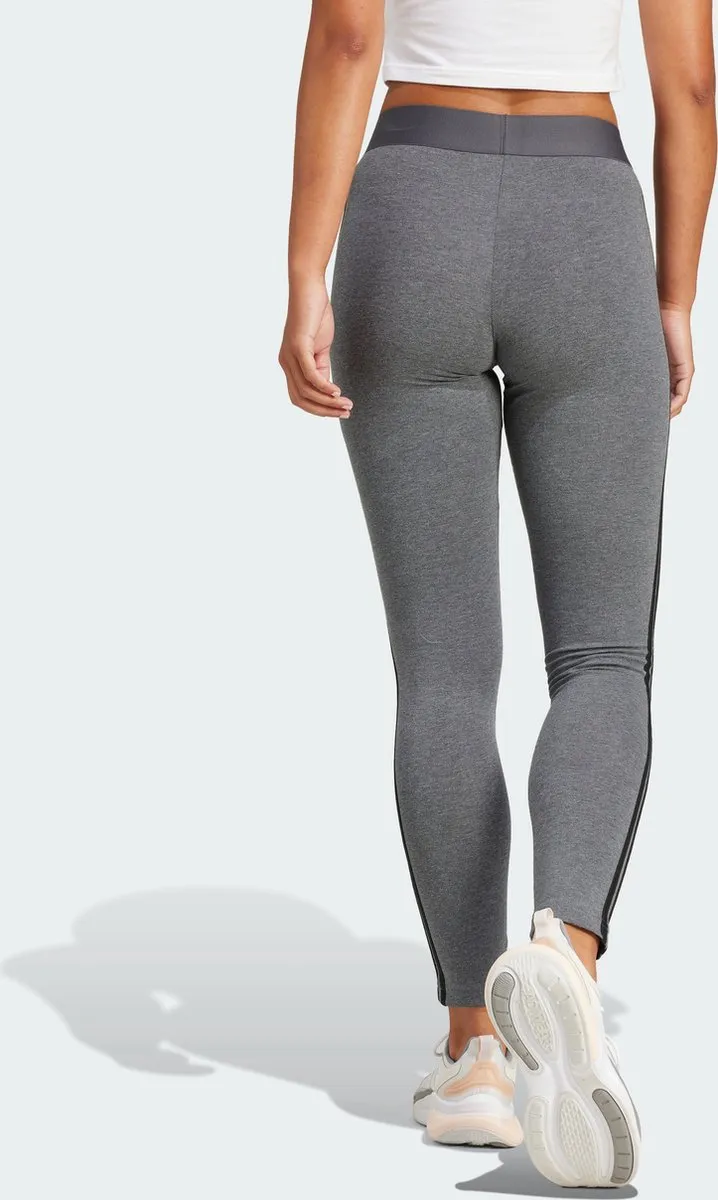adidas Essentials 3-Stripes Legging Dames - Grijs - XS