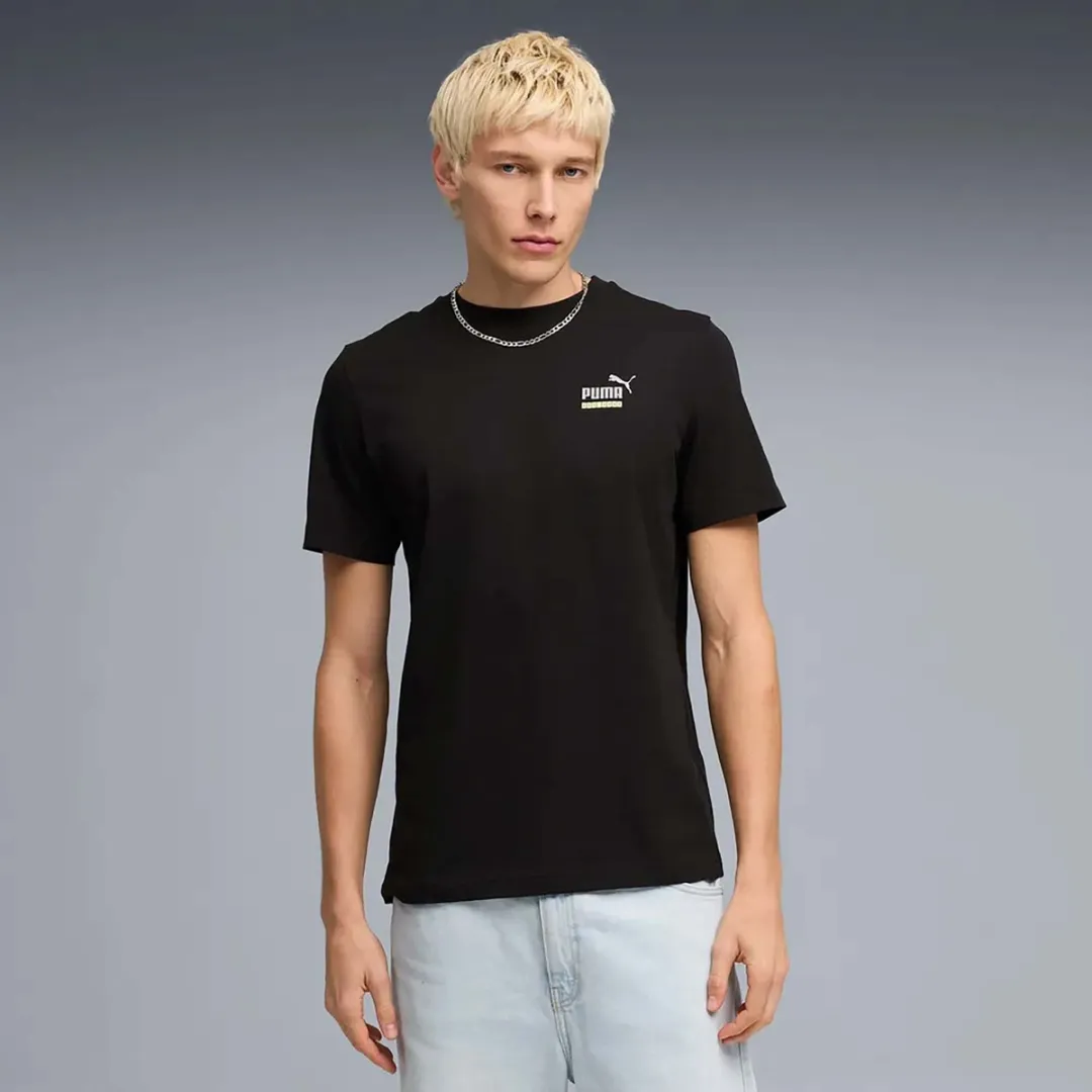 PUMA Graphic Sports Tee 691780-01 - Zwart - XL