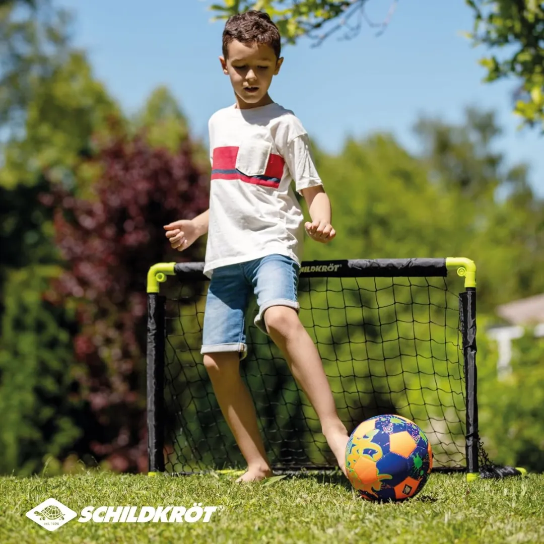 Schildkröt Opvouwbaar Voetbaldoel - Zwart/Geel