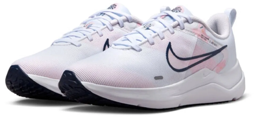 Nike Downshifter 12 Hardloopschoen Dames - 36.5 - Wit