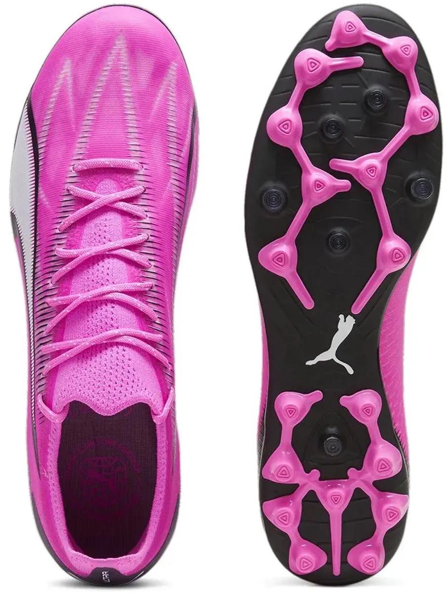 PUMA Ultra Ultimate Mg Voetbalschoenen - Roze - 42.5