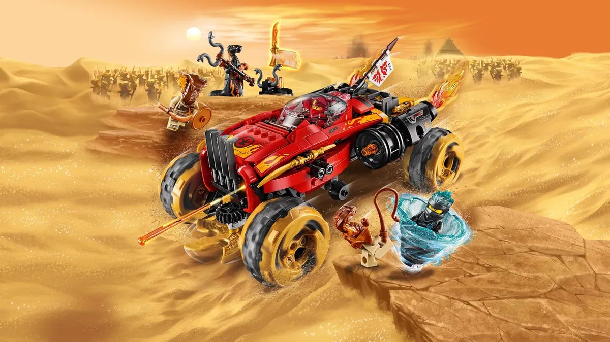 LEGO Ninjago Katana 4x4 70675 - 450 Stukken - afbeelding 6 van 6