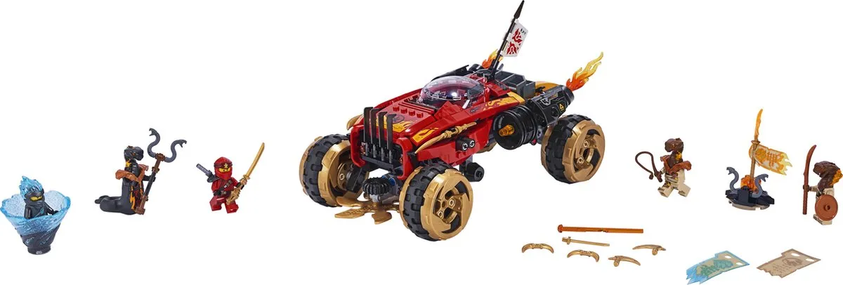 LEGO Ninjago Katana 4x4 70675 - 450 Stukken - afbeelding 5 van 6