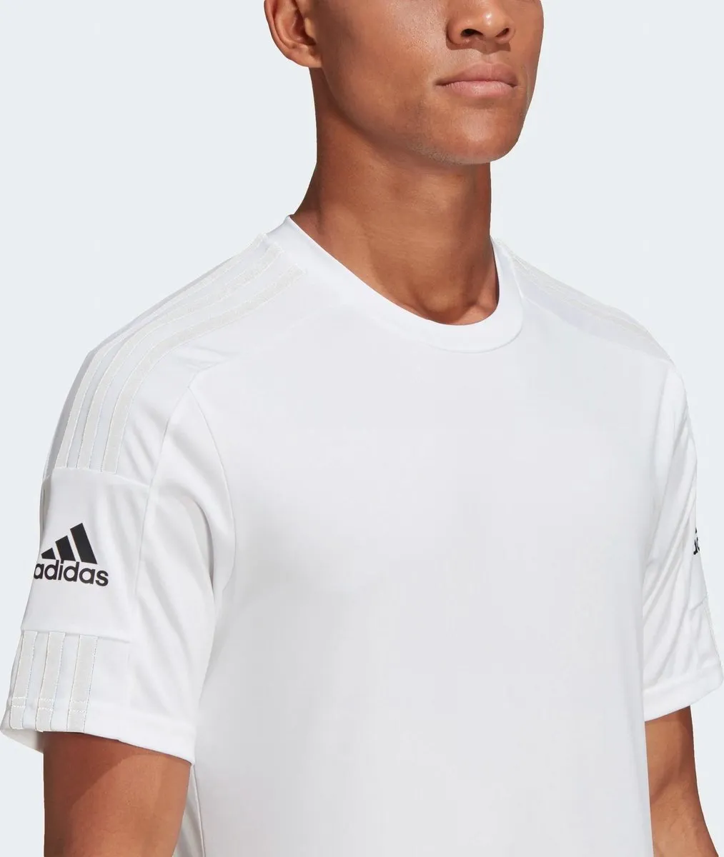 adidas Squadra 21 Shirt Heren L - wit/zwart