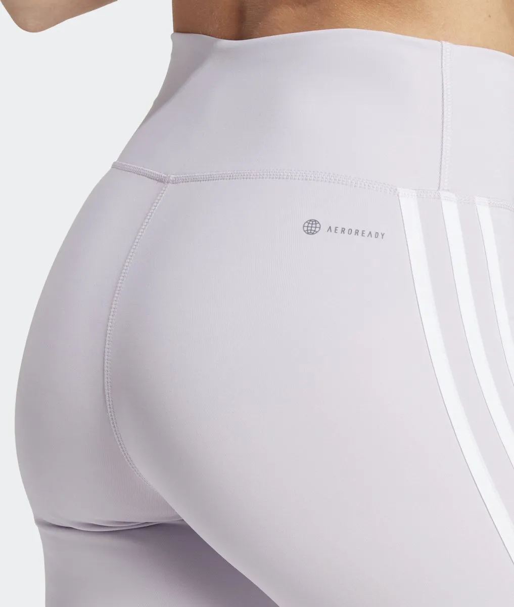 Adidas Performance Train Essentials 3-Stripes Legging - Paars L