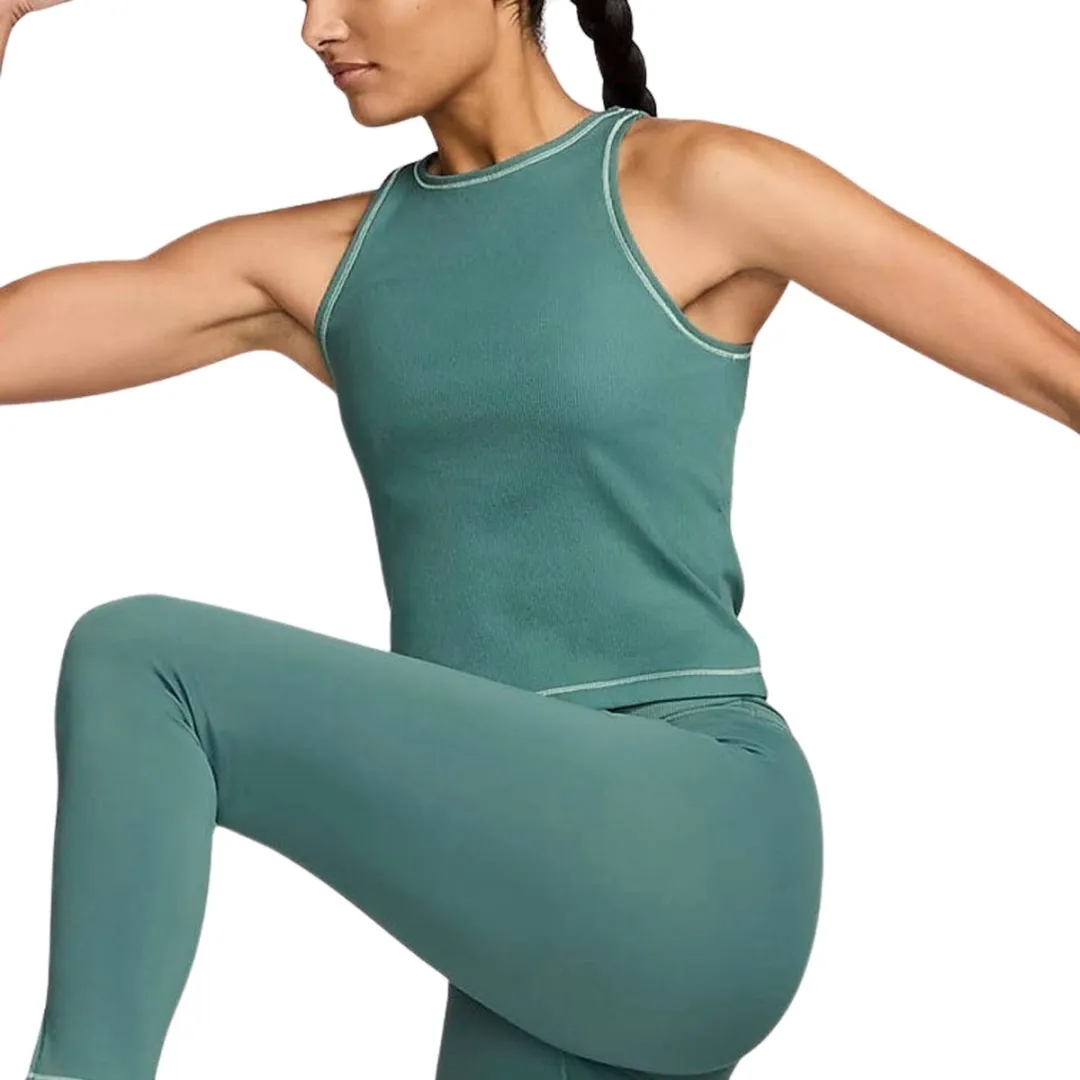 Nike One Fitted Dri-FIT Tanktop FN3077-361 - XXL - Groen