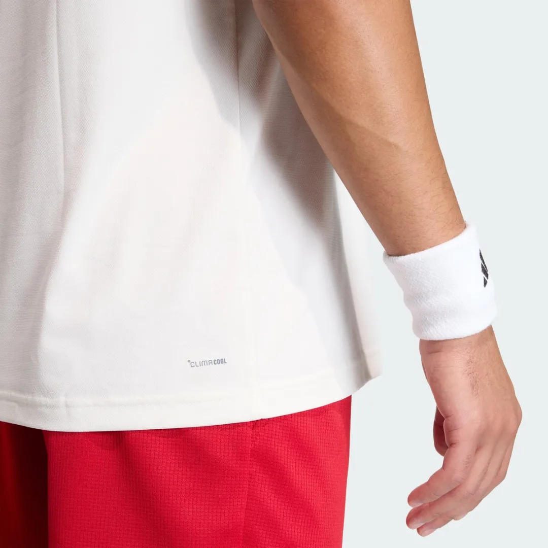 adidas Performance Tennis Classics T-shirt L - Wit