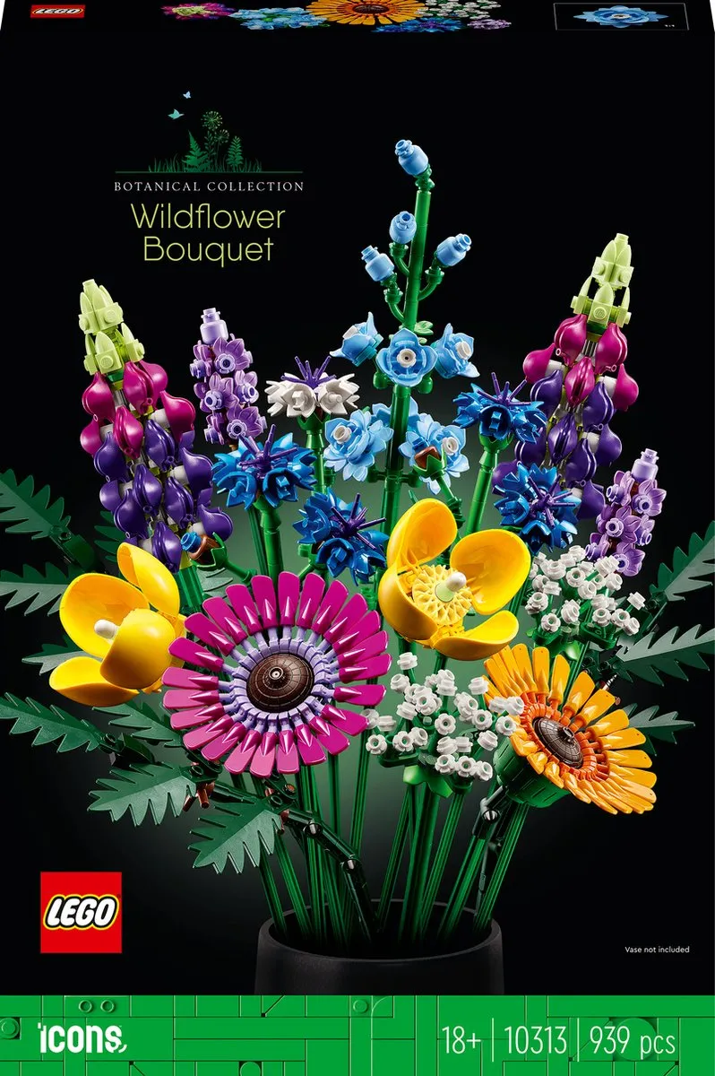 LEGO Icons Wilde Bloemen Boeket 10313