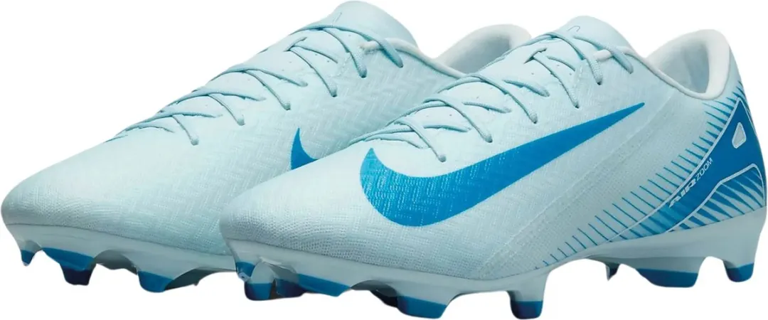 Nike Zoom Vapor 16 Academy FG/MG Voetbalschoen 45 - Lichtblauw/Wit