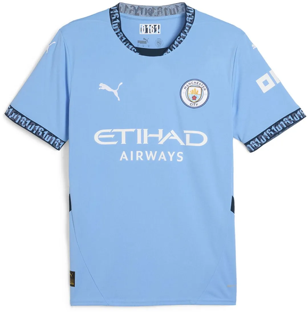 PUMA Manchester City RP Home Jersey - Lichtblauw - L