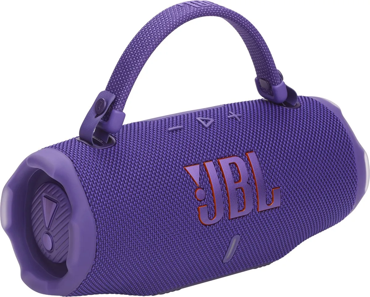 JBL Charge 6 Draadloze Speaker - 45W - 28 uur - Paars