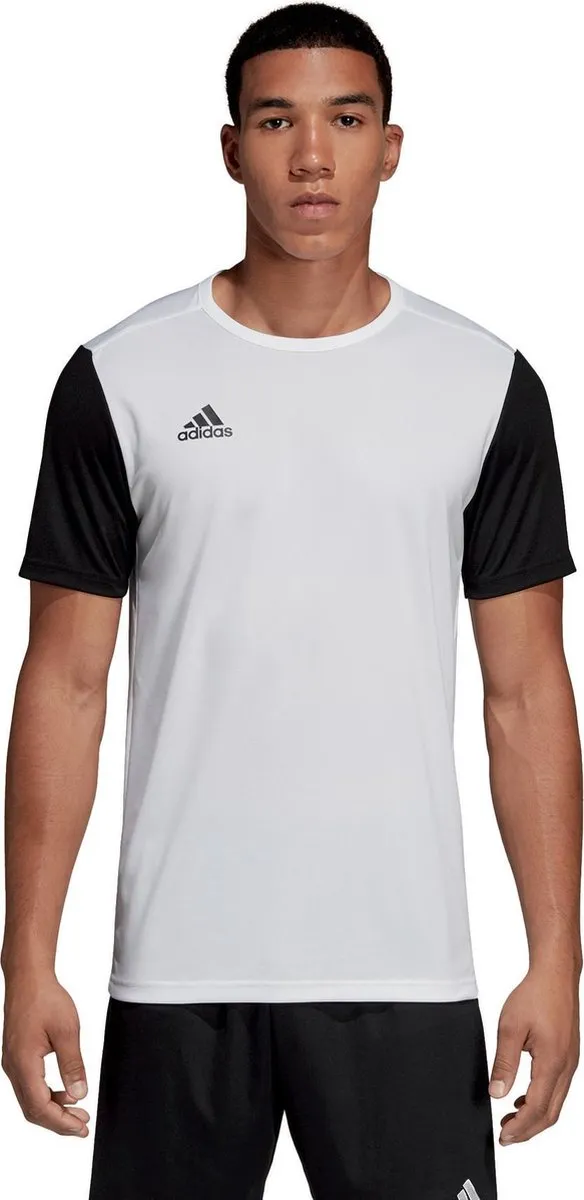 adidas Estro 19 Sportshirt S - Wit/Zwart