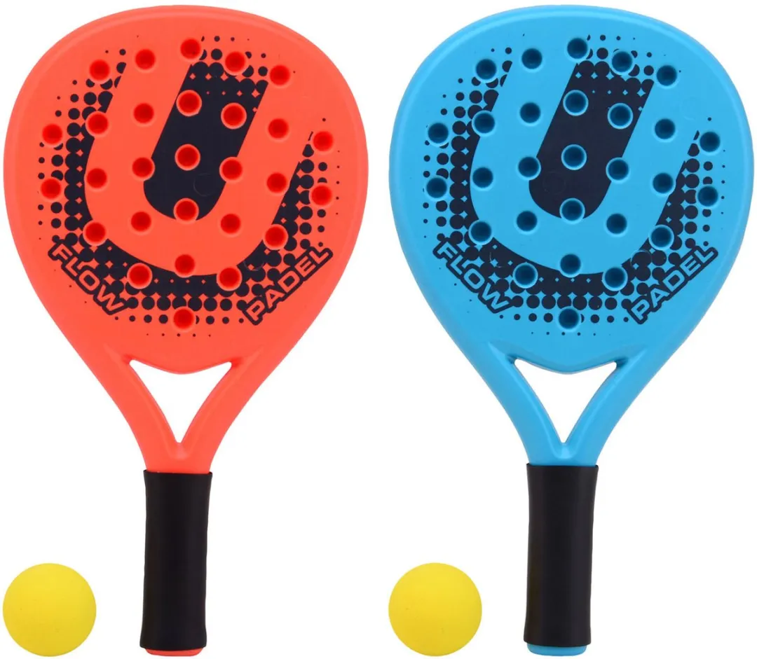 Johntoy Padelracket Set - 2 Stuks Multicolor