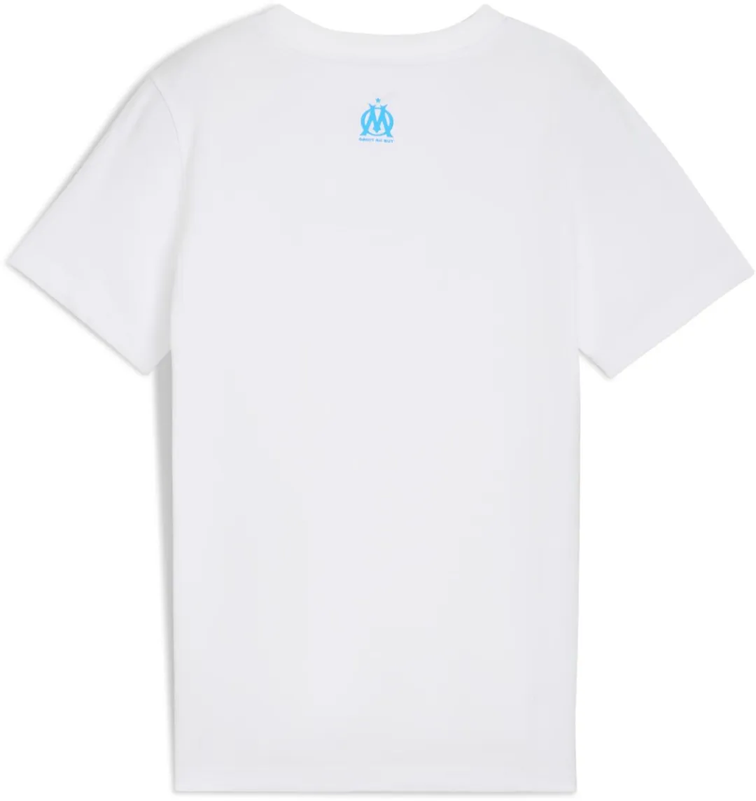 PUMA OM FtblCulture T-shirt kind - 10 jaar - Wit