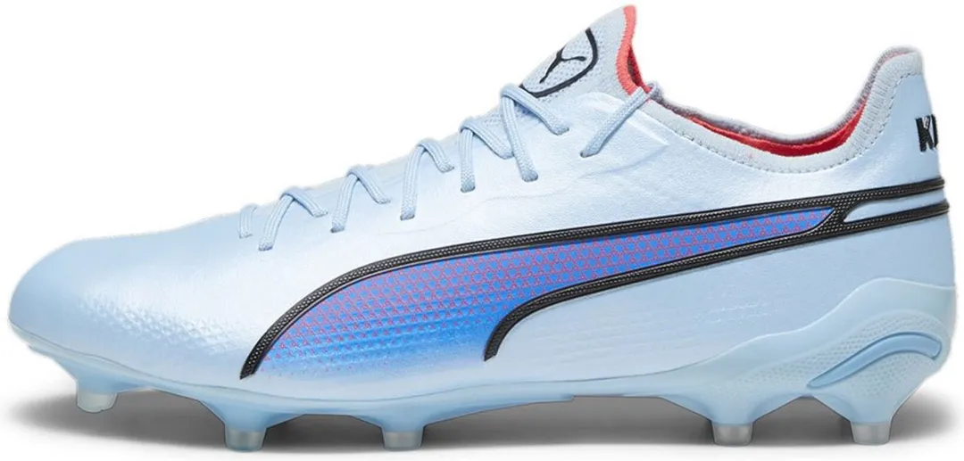 PUMA King Ultimate FG/AG Voetbalschoenen 39 - Blauw