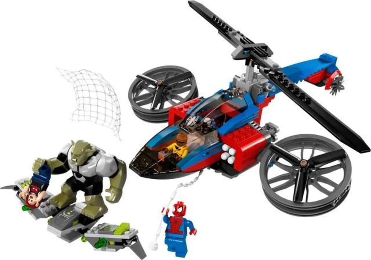LEGO Super Heroes Spider-Helikopter Redding 76016 - 299 Stukken - afbeelding 2 van 6