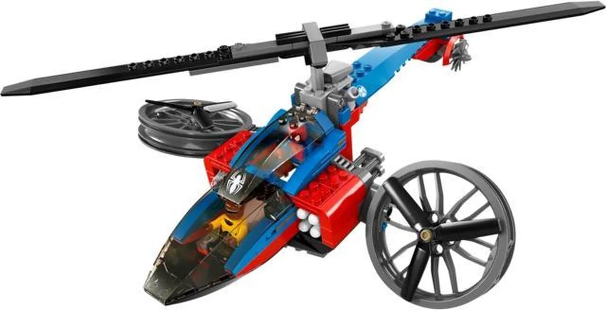 LEGO Super Heroes Spider-Helikopter Redding 76016 - 299 Stukken - afbeelding 4 van 6
