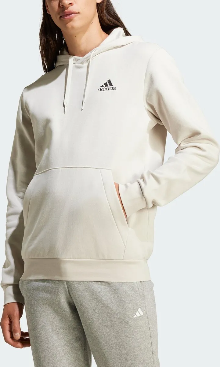 adidas Sportswear Essentials Fleece Hoodie IZ4760 - Beige - 2XL