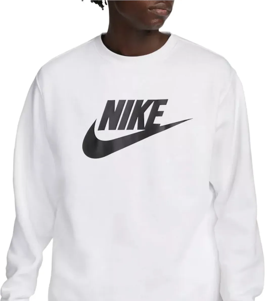 Nike Sportswear Club Fleece Sweatshirt - XL - Wit
