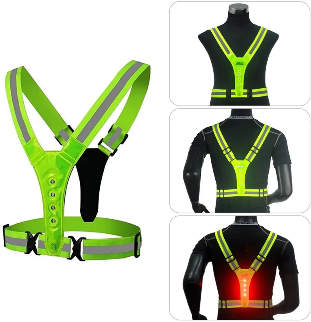 RedParrot LED Reflecterend Hardloopharnas