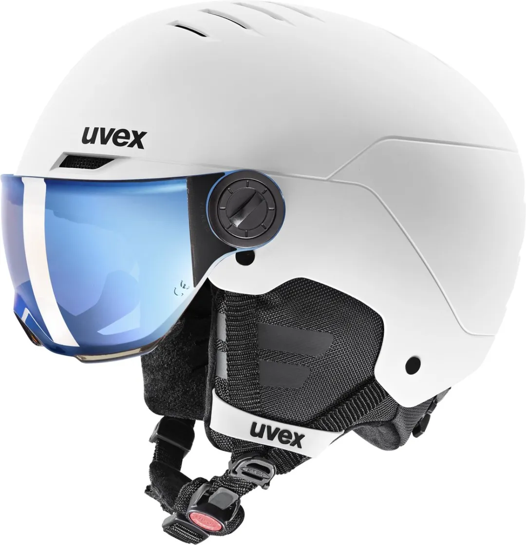 Uvex Rocket Jr Skihelm 54-58cm - Wit