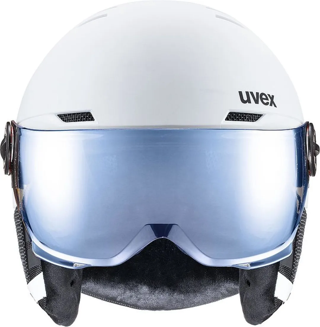 Uvex Rocket Jr Skihelm 54-58cm - Wit