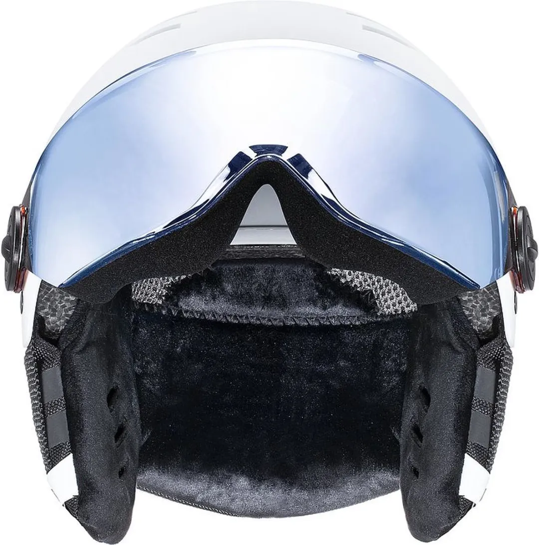 Uvex Rocket Jr Skihelm 54-58cm - Wit