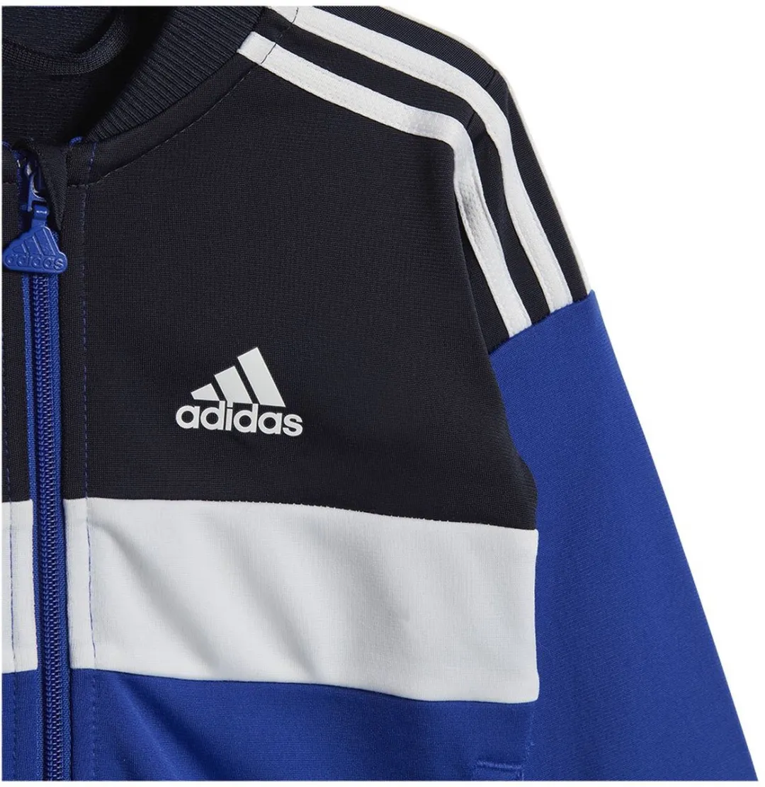 Adidas Tiberio 3-Stripes Trainingspak - Blauw - 74
