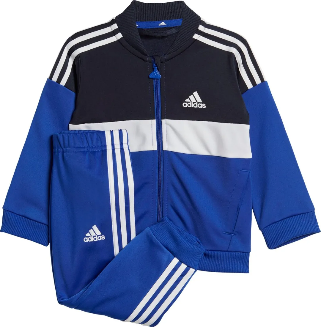 Adidas Tiberio 3-Stripes Trainingspak - Blauw - 74