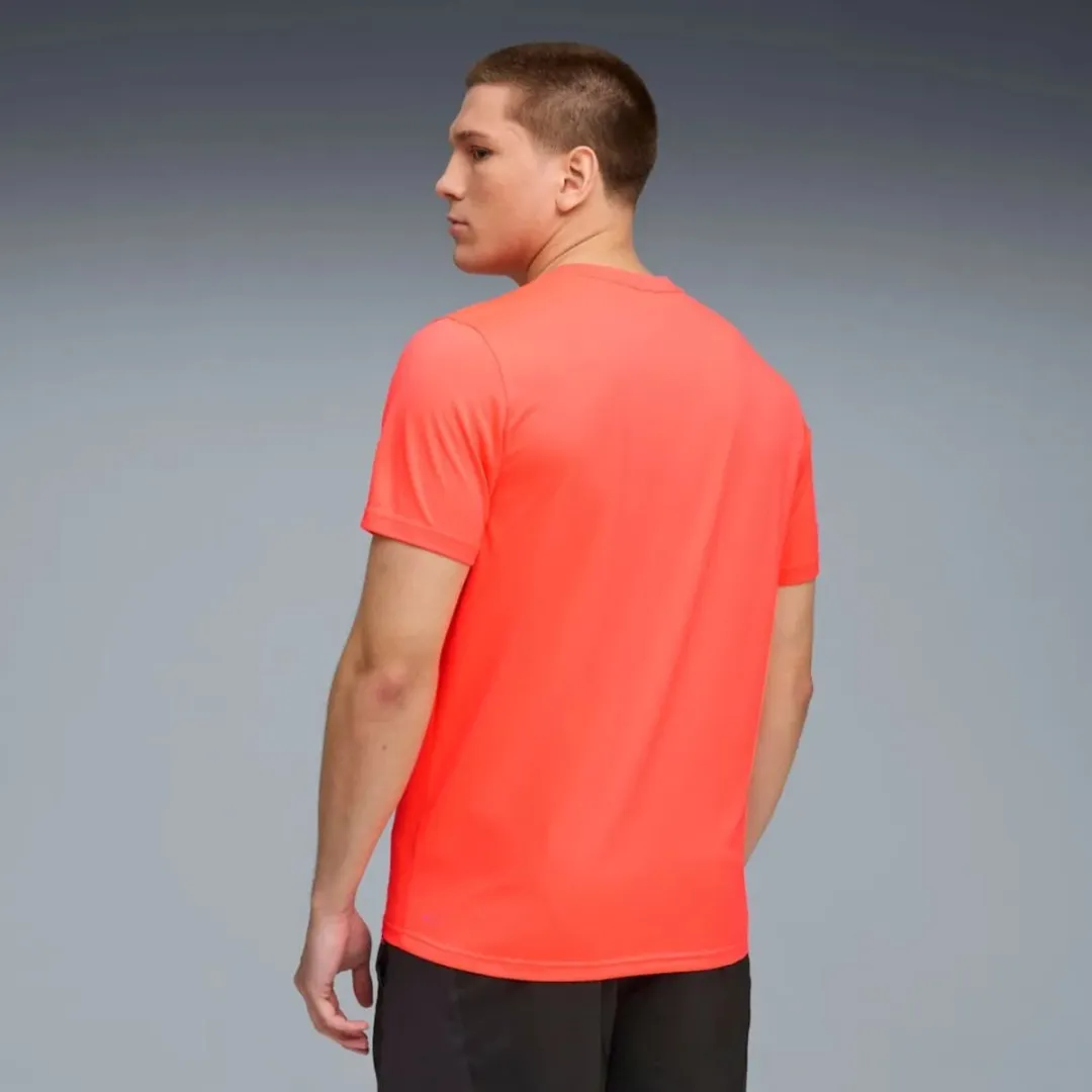 PUMA Ess Solid Cat Tee - Roze - XL