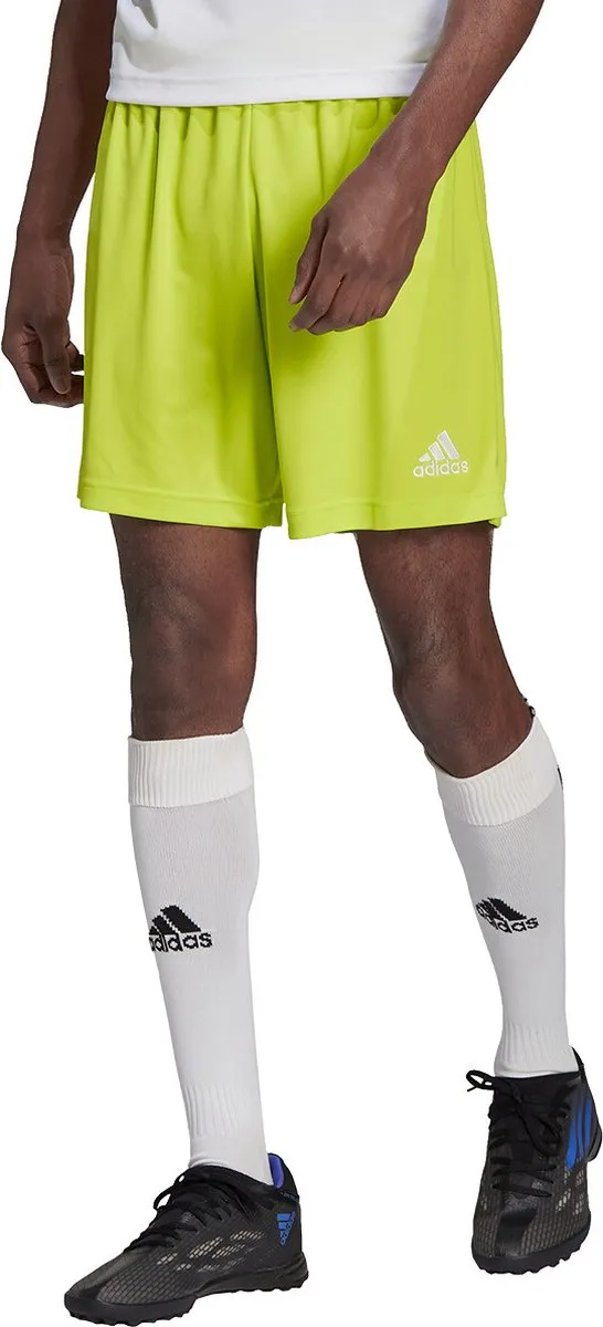 adidas Entrada 22 Short Heren - Fluogeel M