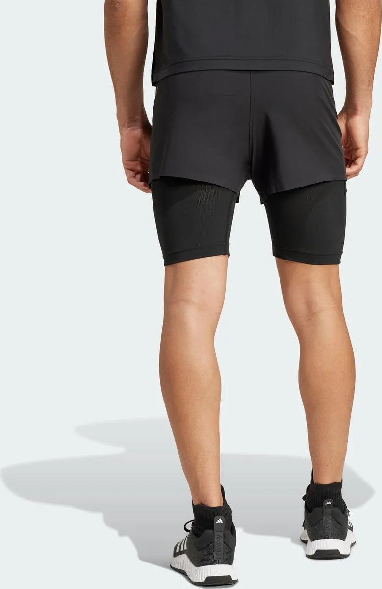 adidas Performance HEAT.RDY HIIT Short - Zwart - XL