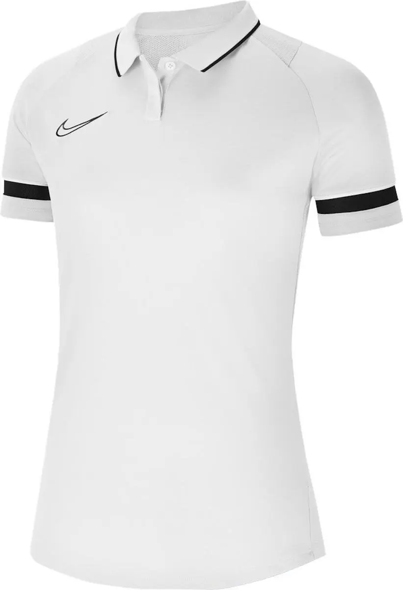 Nike Dri-FIT Academy Sportpolo Dames XS - Navy Blauw/Wit