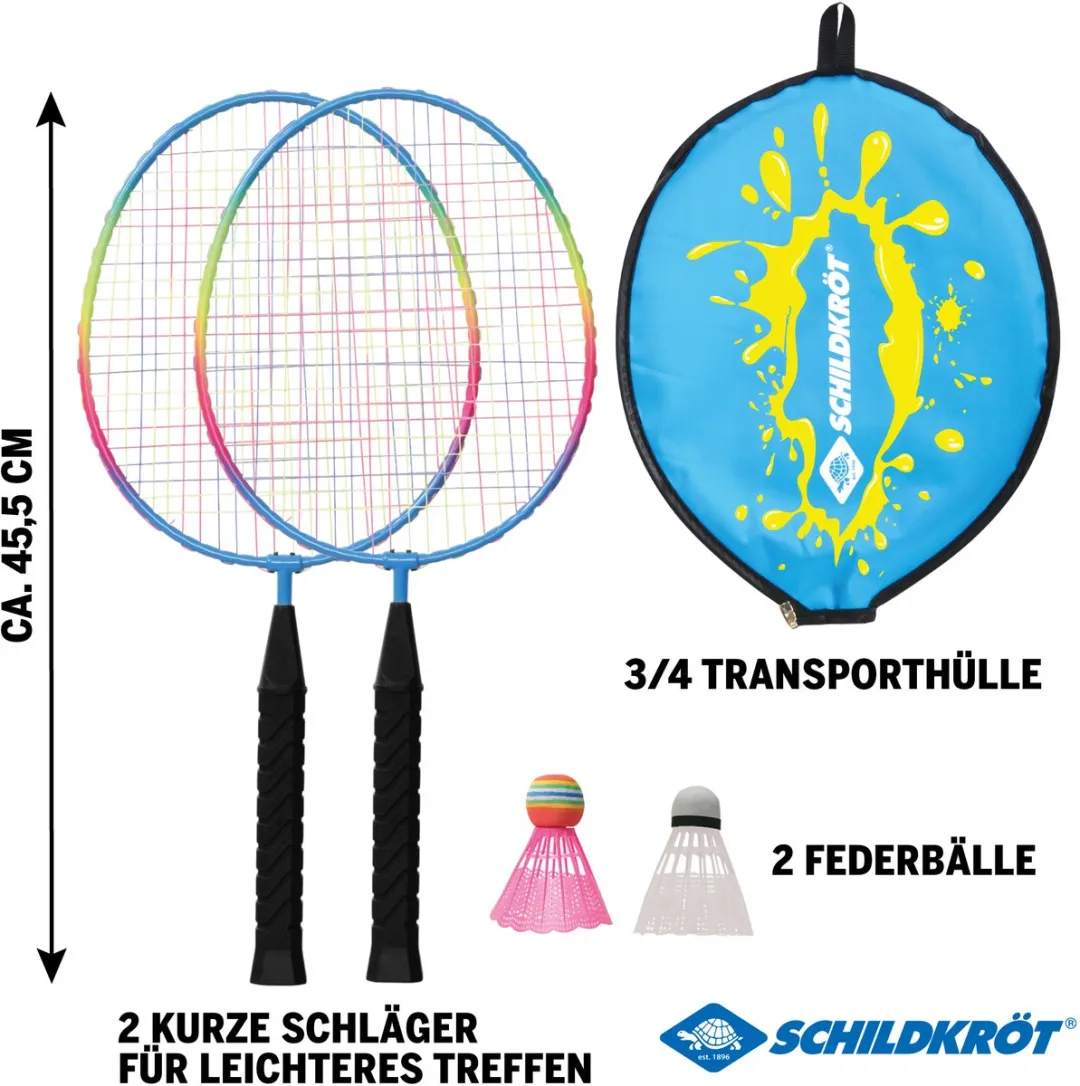 Schildkröt Badminton Set Junior - Meerkleurig