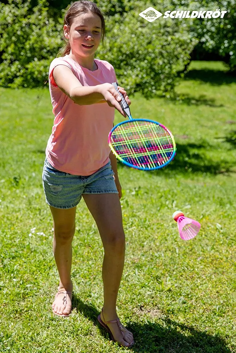 Schildkröt Badminton Set Junior - Meerkleurig