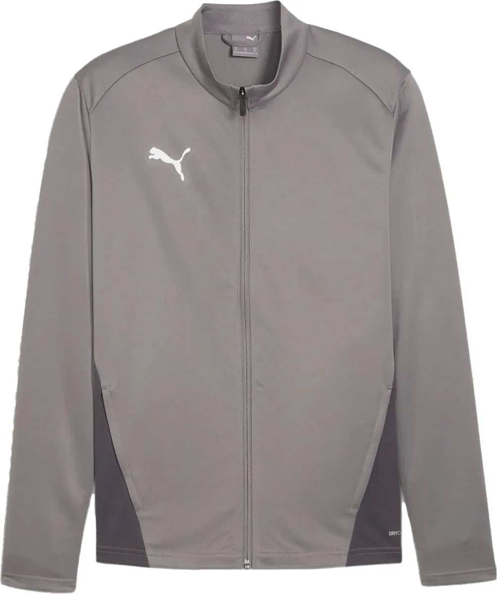 PUMA TeamGoal Training Jacket 658633 - XXXL - Cast Iron/Wit/Grijs