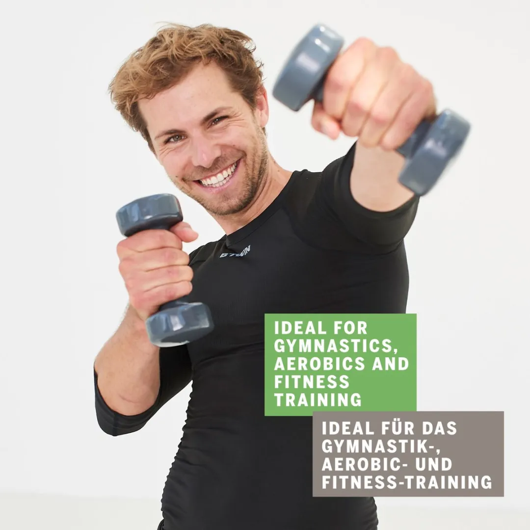 Schildkröt Dumbbells Fitness Set 2x2kg - Grijs
