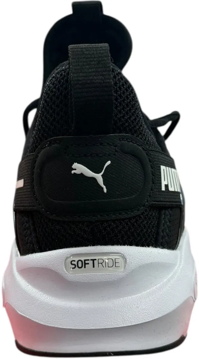 PUMA Enzo 5 Low Softride Hardloopschoenen - 42 - Zwart/Wit - afbeelding 3 van 6