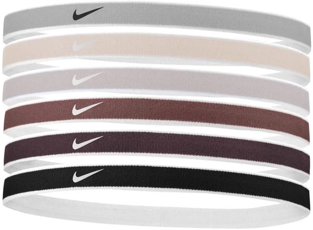 Nike Elastic Hairbands - 6 Stuks - Multicolor