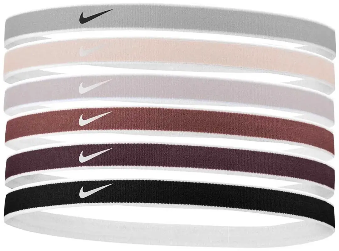 Nike Elastic Hairbands - 6 Stuks - Multicolor